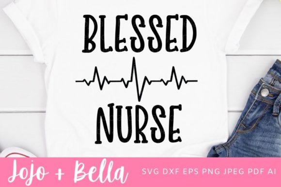 Blessed Nurse Svg for Crafts & Graphics