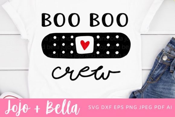 Boo Boo Crew Svg, Nurse SVG, Graphics & Crafts