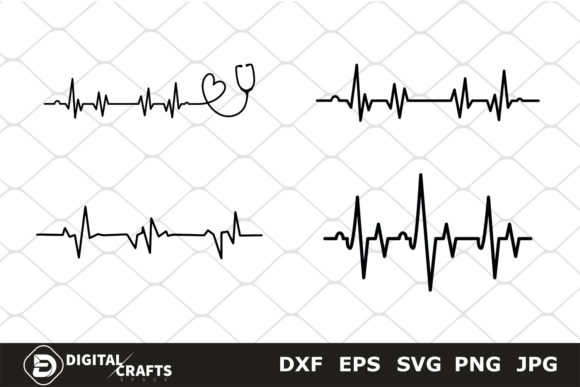 Heartbeat, Nurse SVG for Crafts and Graphics