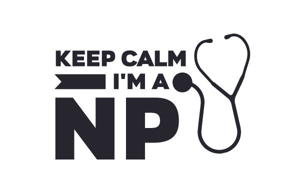 Keep Calm I'm a NP Crafts & Medical Design