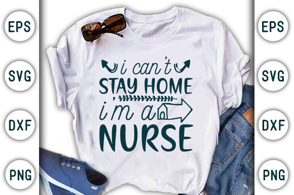 Stay Home Design Graphics for T-Shirt Designs