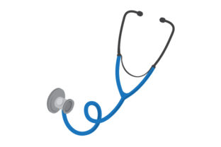 Stethescope Embroidery Design