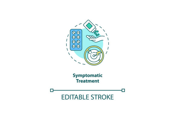 Symptomatic Treatment Concept Icon