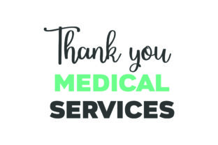 Thank You Medical Services Crafts Awareness
